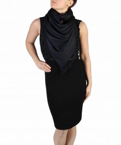 black pashmina scarf