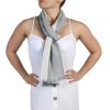 4 Colour Tone Summer Scarf for Women  100% Fairtrade  Holiday,